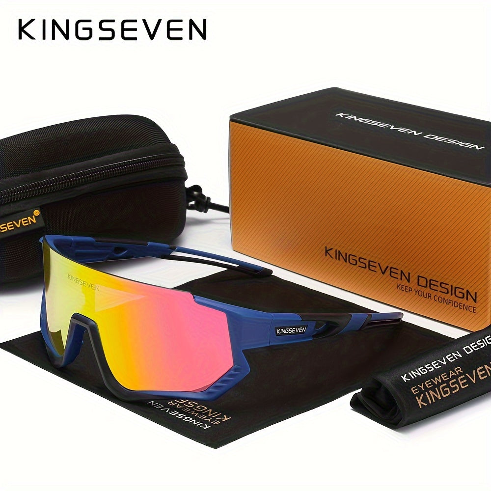 KINGSEVEN Cycling Polarized Sunglasses Driving Fishing Sunglasses Men And Women MTB Road Bike Glasses