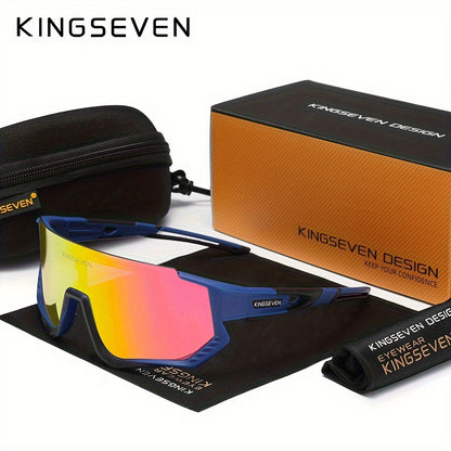 KINGSEVEN Cycling Polarized Sunglasses Driving Fishing Sunglasses Men And Women MTB Road Bike Glasses