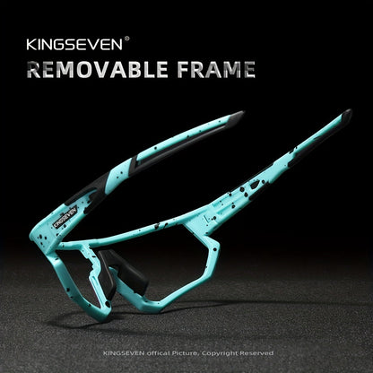 KINGSEVEN Cycling Polarized Sunglasses Driving Fishing Sunglasses Men And Women MTB Road Bike Glasses