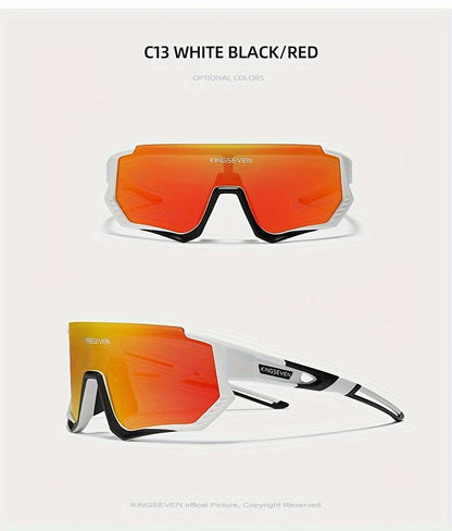 KINGSEVEN Cycling Polarized Sunglasses Driving Fishing Sunglasses Men And Women MTB Road Bike Glasses