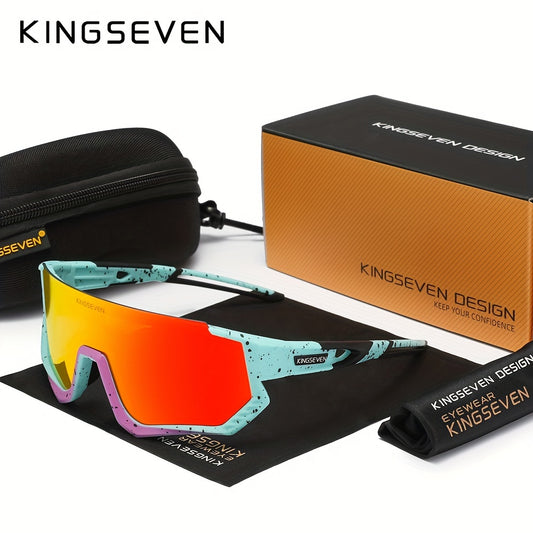 KINGSEVEN Cycling Polarized Sunglasses Driving Fishing Sunglasses Men And Women MTB Road Bike Glasses
