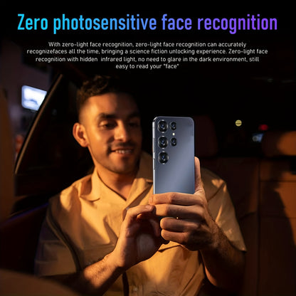 Smart Phone Large Screen 7.0 Inches, Dual Card Dual Standby, 4G Network, Face Recognition Technology, 6000mah, 3+64GB, Unlock Smart Phone.