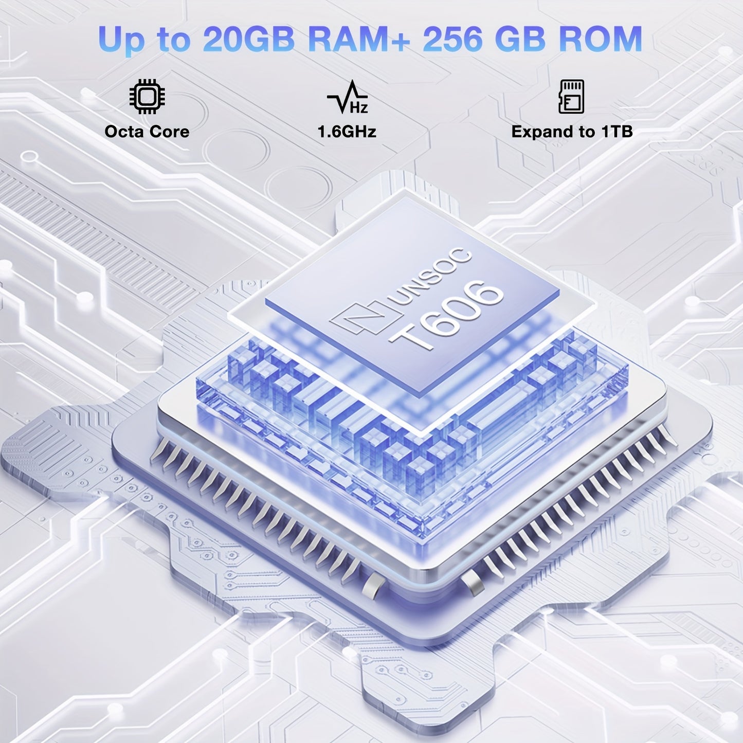 DOOGEE N50 Pro Mobile Phones, 20GB RAM + 256GB ROM/1TB TF Smartphone Android 13, Octa Core, 6.52" HD+ Smart Phone with 4200mAh, 50MP Camera, 4G Dual SIM, Face ID/Fingerprint