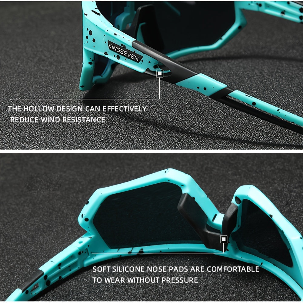 KINGSEVEN Cycling Polarized Sunglasses Driving Fishing Sunglasses Men And Women MTB Road Bike Glasses