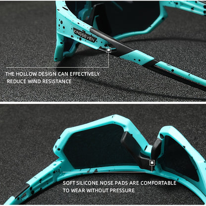 KINGSEVEN Cycling Polarized Sunglasses Driving Fishing Sunglasses Men And Women MTB Road Bike Glasses