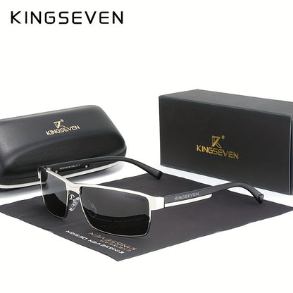 KINGSEVEN, Polarized Men Women Driving Square Eyewear, Men's Sunglasses