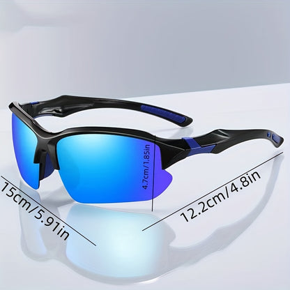 3 High Performance Polarized Sunglasses Set - UV Protection, Windproof, Anti-glare - Ideal For Biking, Baseball, Running, Fishing, Golf And Driving, A Set Of Essentials For Travel, Camping Essentials Portable Sunglasses Set