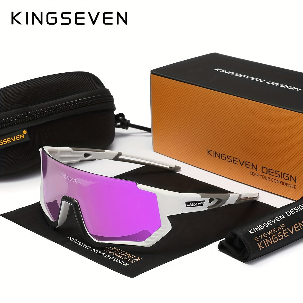 KINGSEVEN Cycling Polarized Sunglasses Driving Fishing Sunglasses Men And Women MTB Road Bike Glasses
