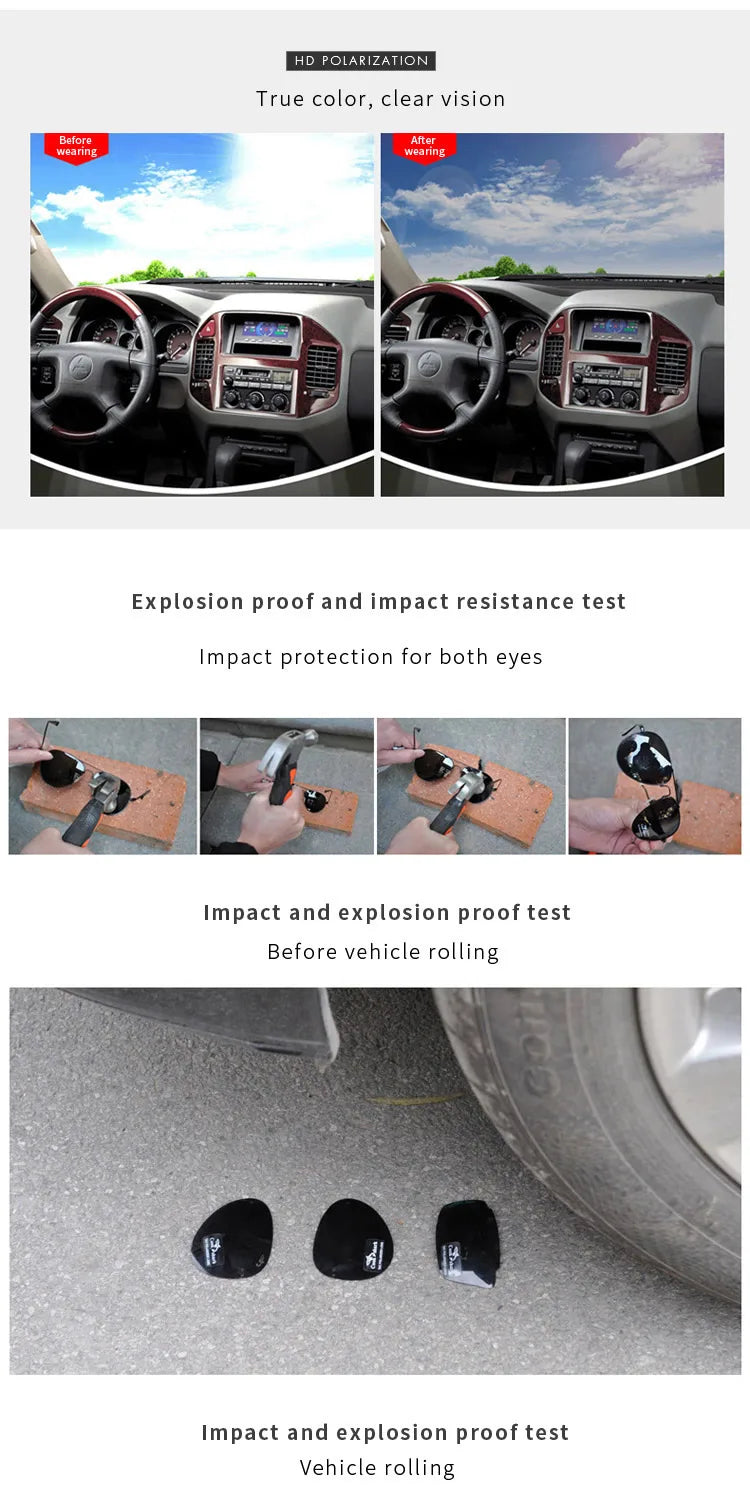 Cook Shark 2020 new aluminum magnesium sunglasses men's sunglasses HD polarized driving driver glasses tide