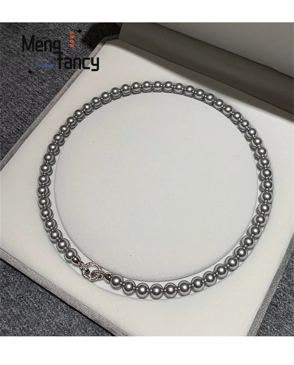Natural Freshwater Pearl Necklace Simple Exquisite Elegant Luxury Fashion Fine Jewelry Sexy Young Girls High-grade Holiday Gifts