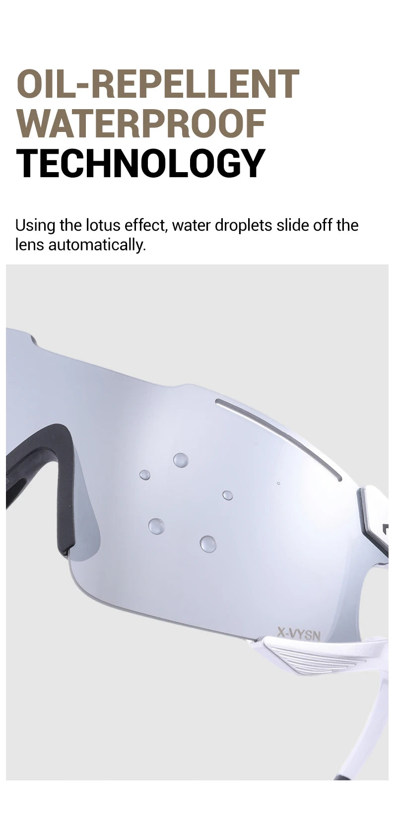 Kapvoe Cycling Sunglasses Photochromic Sports Eyewear UV400 Men MTB Eyewear Outdoor Running Goggles Hiking Sunglasses Sports