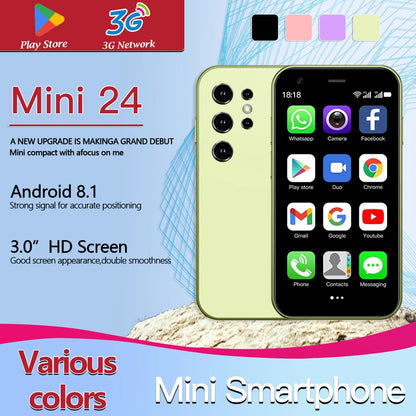 Mini 24-inch smart phone dual SIM dual standby dual SIM dual standby all network universal global version