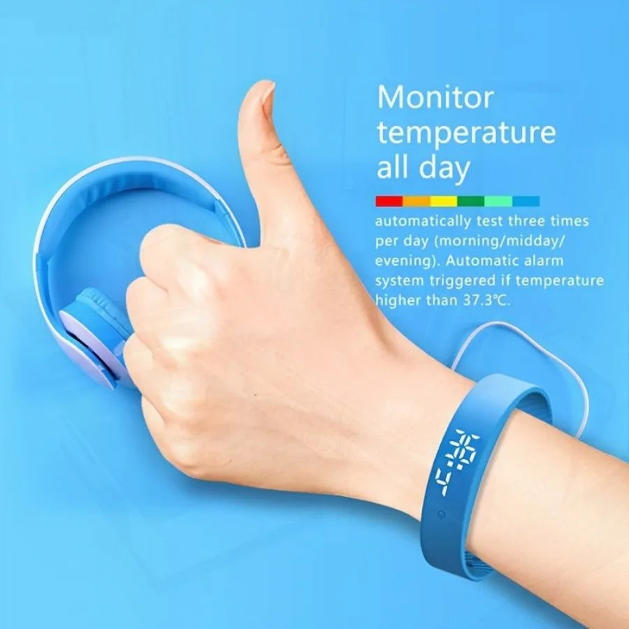 body temperature detector smart watch