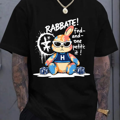 T-shirt - casual round neck cotton summer short sleeved top pattern for men and women teenagers and men new unisex printed