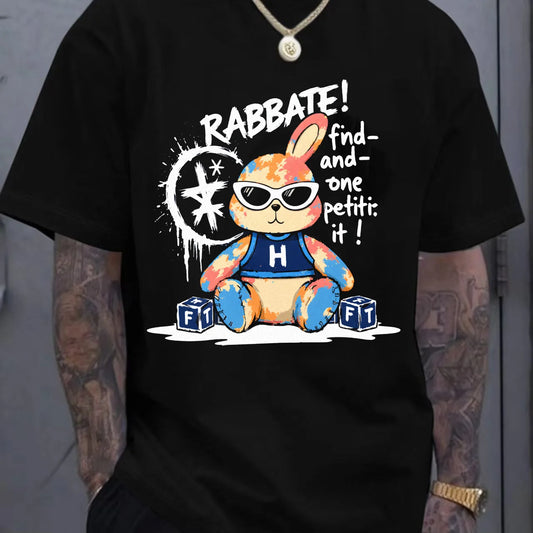 T-shirt - casual round neck cotton summer short sleeved top pattern for men and women teenagers and men new unisex printed