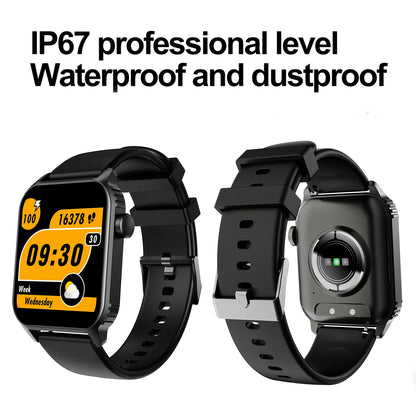 TG08 Smart Watch, 1.85"Smartwatch for Men Women (Answer/Make Call), Fitness Tracker with 100+ Sport Modes, Waterproof Watch.