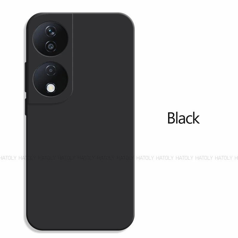 For Honor 90 Smart Case Honor 90 Smart Cover Luxury Original TPU Shockproof Liquid Silicon Protective Phone Cover Honor 90 Smart