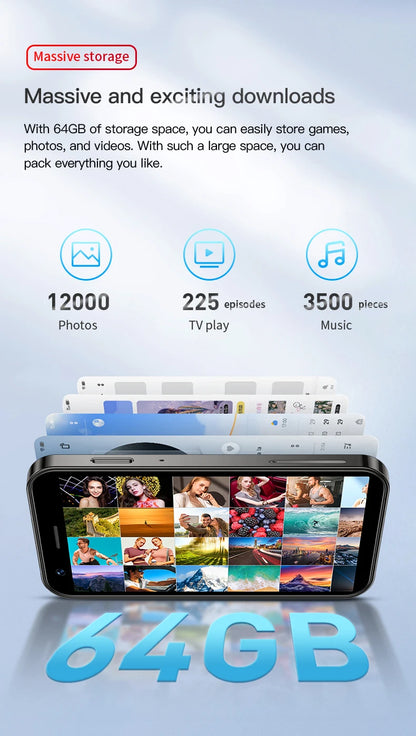 The smart phone in your pocket! SOYES XS16 3-inch Android 8.1 Mini Phone 4G Network Dual SIM Card 3+64G Memory with Play Store