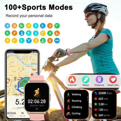 Smart Watch for Men Women Fitness: Running Smart Watches for Men Digital Mens Watches Make Answer Call Waterproof Smartwatch An