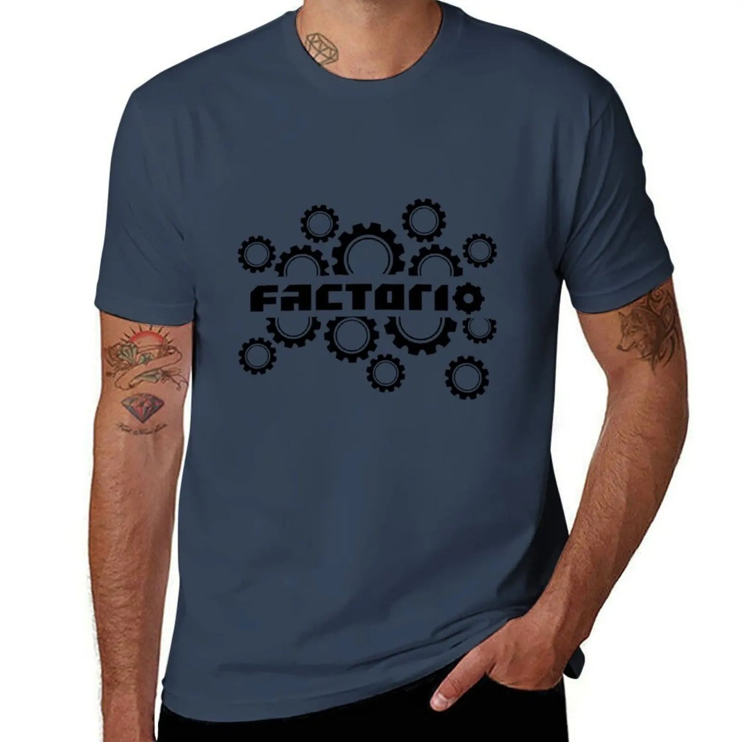 T-Shirt shirts man shirt t Design t heavy cotton shirts T-Shirt cotton graphic mens man t Factorio