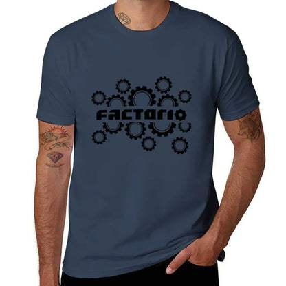 T-Shirt shirts man shirt t Design t heavy cotton shirts T-Shirt cotton graphic mens man t Factorio
