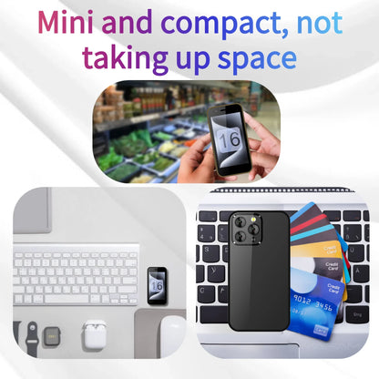 Mini Smart Phone For Kids In Low Price 3.0 Display With Play Store Hotspot Android 8.1 Portable Dual SIM Backup Student Phone