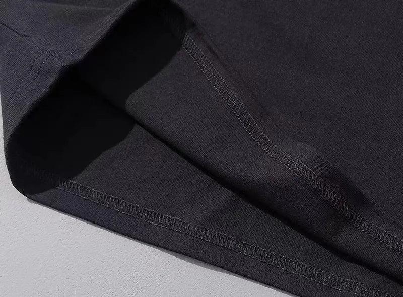 T Shirt For Men Cotton Long Sleeve T-shirts Solid Color Men's Clothing Full Length Sleeve For Spring And Autumn Undershirts