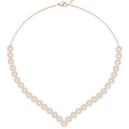 Love pearl necklace, women's light luxury versatile earrings, high-end feeling bracelet jewelry set