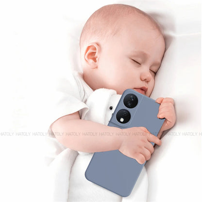 For Honor 90 Smart Case Honor 90 Smart Cover Luxury Original TPU Shockproof Liquid Silicon Protective Phone Cover Honor 90 Smart