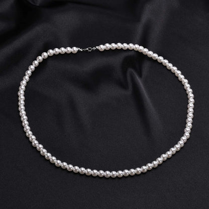 Pearl Necklace for Men,Modern Pearl Necklace, Men's Necklace Pearl Jewelry,Gift For Men Women
