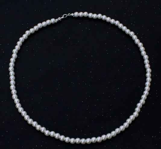 Pearl Necklace for Men,Modern Pearl Necklace, Men's Necklace Pearl Jewelry,Gift For Men Women