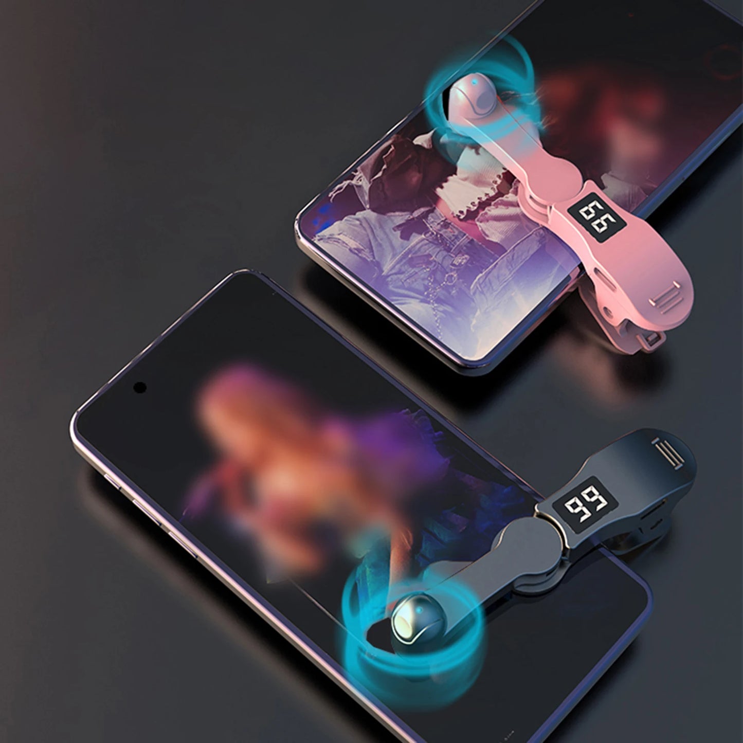 Auto Screen Clicker for Smart Phone Apps Video Live Streaming Gadget USB Simulator Smartphone Game Screen Touch Tripods Tapper