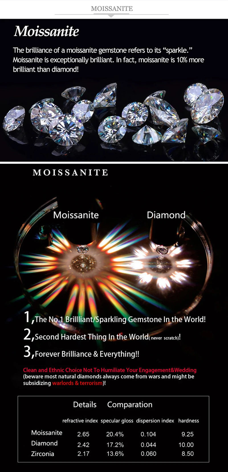 Hiphop Punk Iced Out Real Moissanite Sunglasses 925 Sterling Silver Bling Lab Diamond Eye Glasses Wood Frame Pass Tester