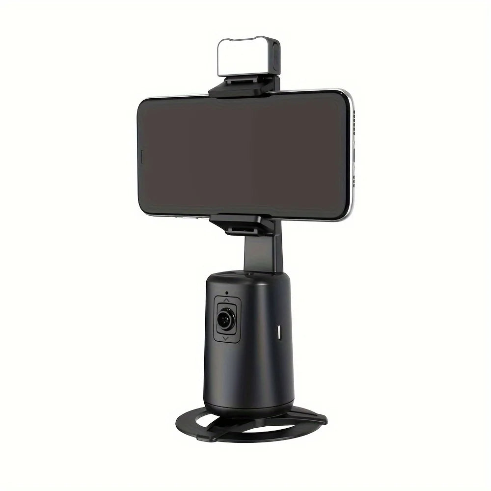 Smart AI face recognition 360° mobile phone follow-up gimbal mobile phone desktop stand live shooting tracking selfie stick