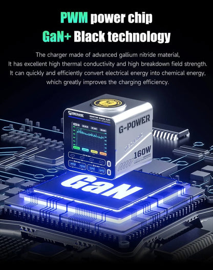 MECHANIC Smart Fast Charge 160W Multi-Line Combo supports charging multiple mobile phones at the same time