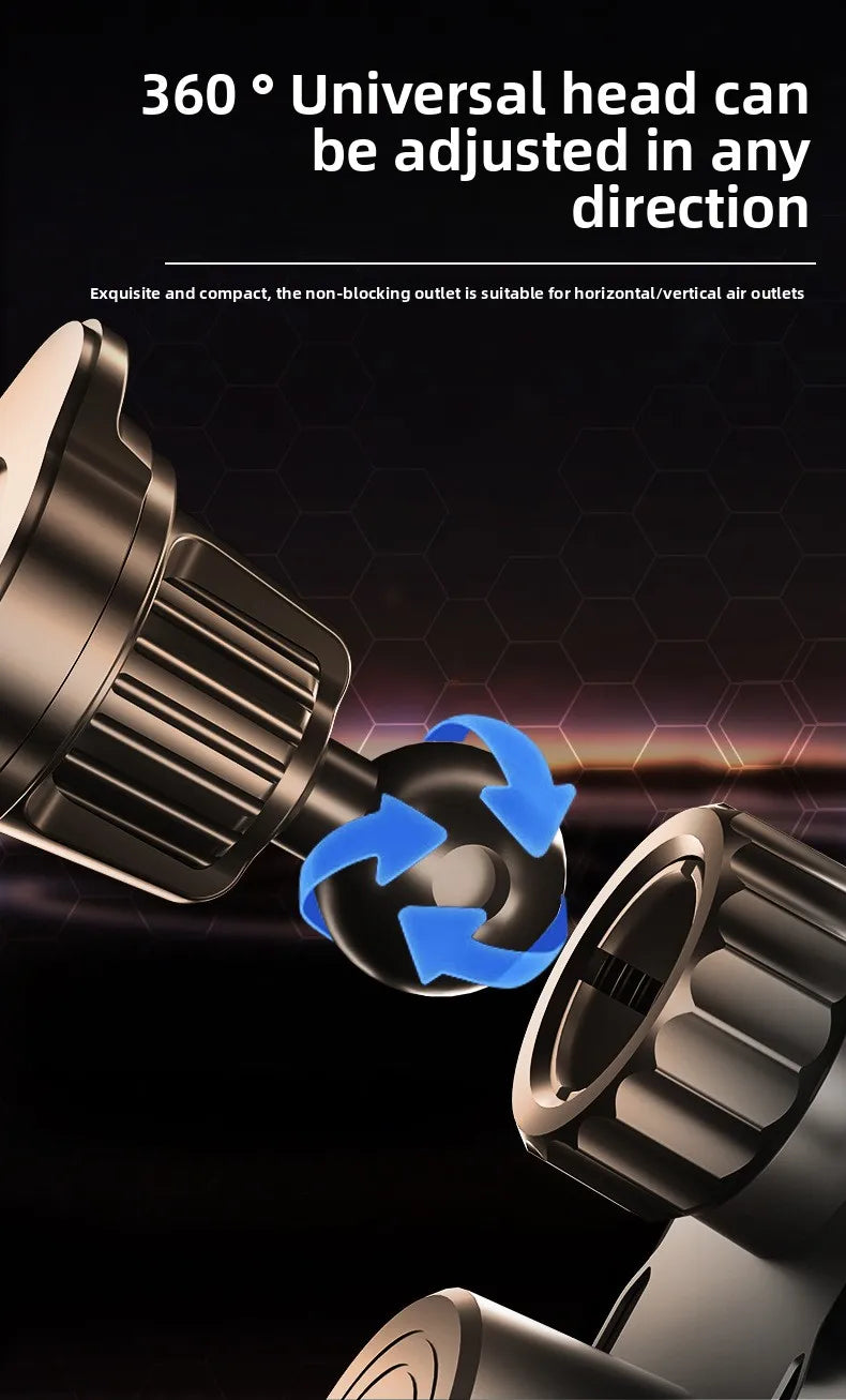 Smart Sensor Car Phone Wireless Charger 15W Fast Charging Auto-Clamping Car Phone Holder For IPhone And All Enable Android