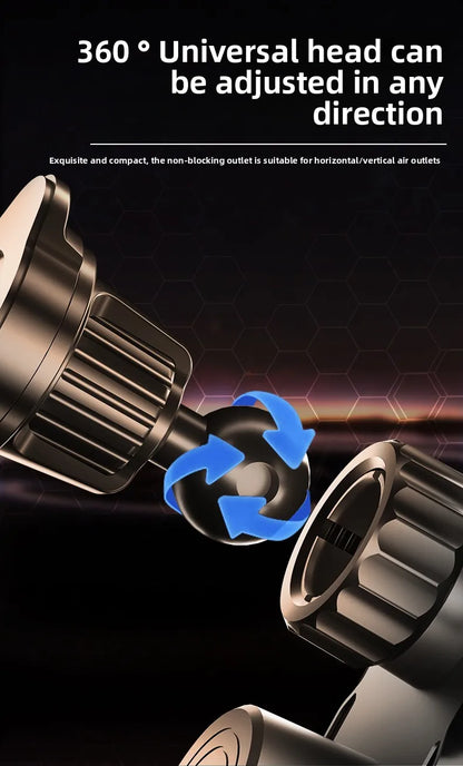 Smart Sensor Car Phone Wireless Charger 15W Fast Charging Auto-Clamping Car Phone Holder For IPhone And All Enable Android