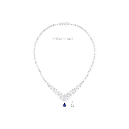 Love pearl necklace, women's light luxury versatile earrings, high-end feeling bracelet jewelry set