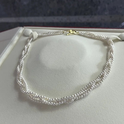 Pearl Necklace, Freshwater Baby Collarbone Chain, Niche Design Temperament, Versatile Necklace, Women's Jewelry