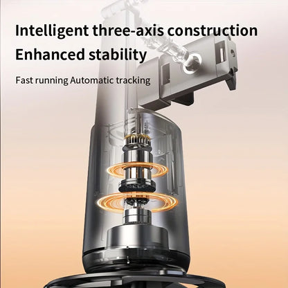 Smart AI face recognition 360° mobile phone follow-up gimbal mobile phone desktop stand live shooting tracking selfie stick