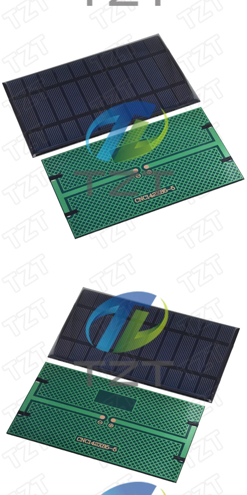 Smart Electronics 400mA 5V 2W Solar Cells Solar Panel Phone Charger Home Improvement 142mm*85mm Polycrystalline Silicon