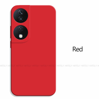 For Honor 90 Smart Case Honor 90 Smart Cover Luxury Original TPU Shockproof Liquid Silicon Protective Phone Cover Honor 90 Smart