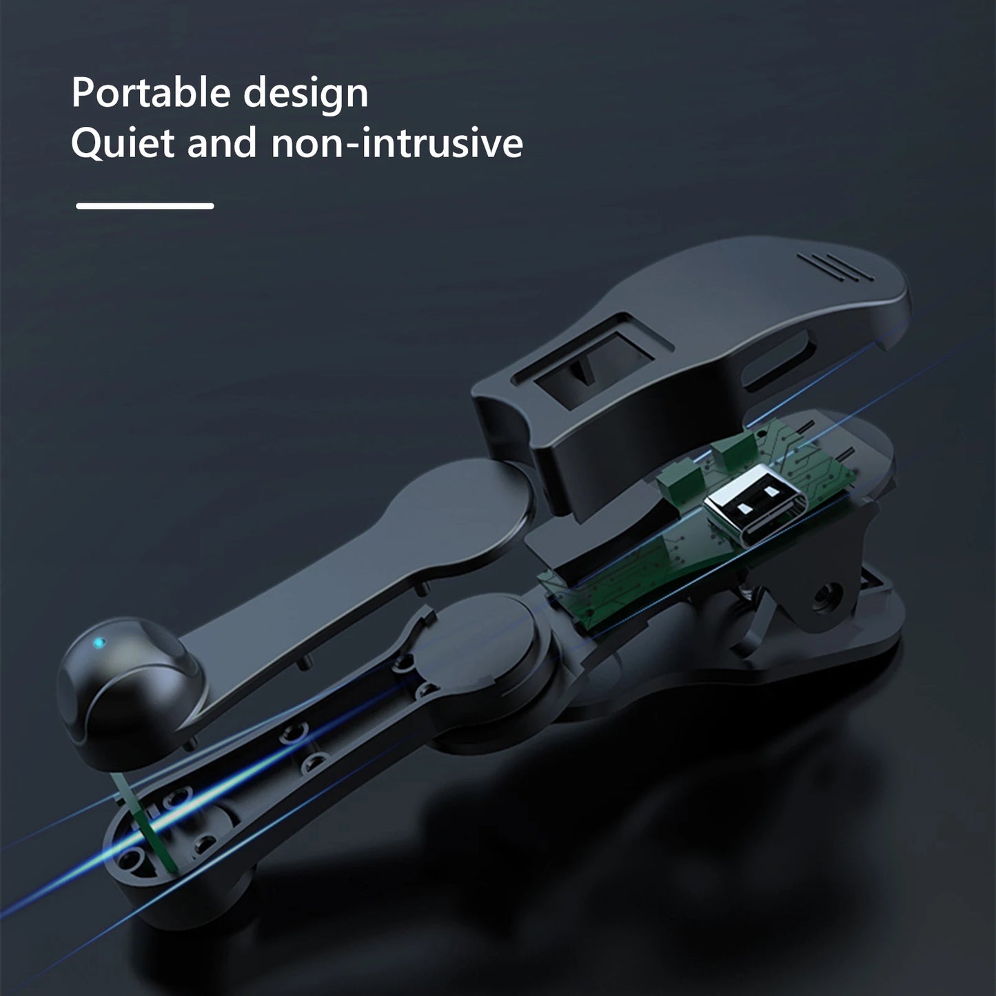 Auto Screen Clicker for Smart Phone Apps Video Live Streaming Gadget USB Simulator Smartphone Game Screen Touch Tripods Tapper