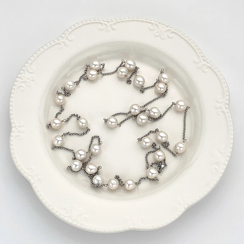 2025 New Design Elegant Natural Freshwater Pearl Necklace With Multiple Ways of Wearing Trendy Jewelry Accessory For Women Girls