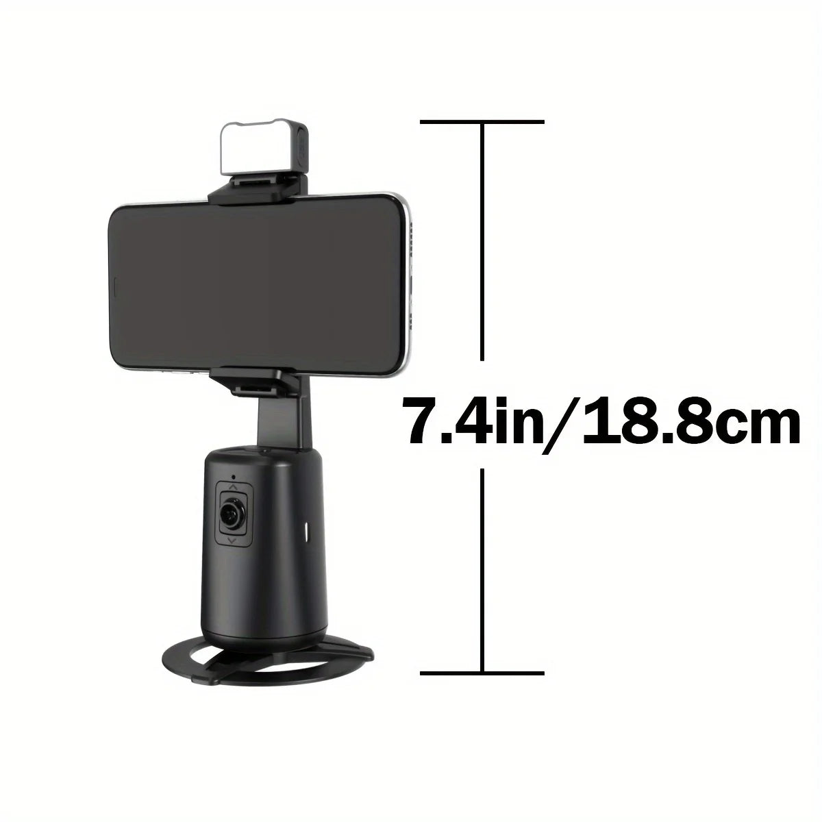 Smart AI face recognition 360° mobile phone follow-up gimbal mobile phone desktop stand live shooting tracking selfie stick