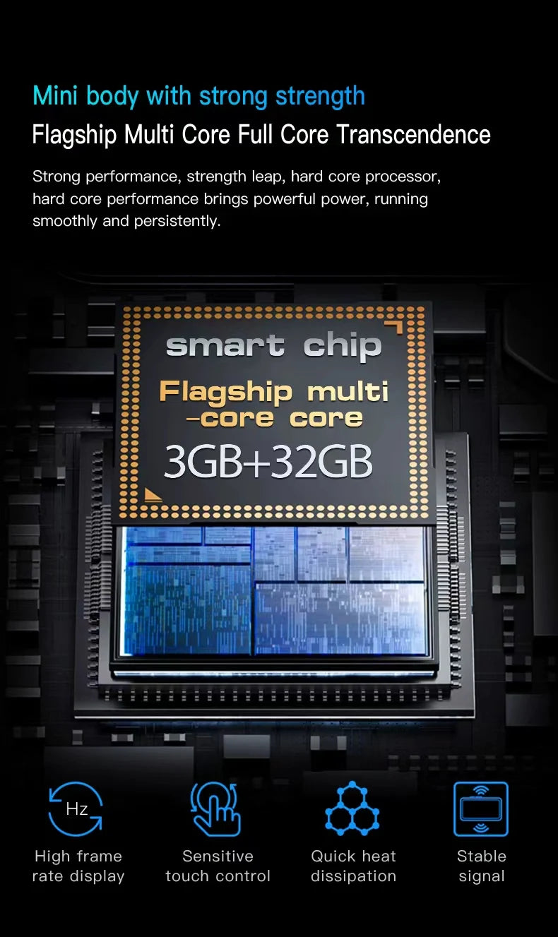 Mini 24-inch smart phone dual SIM dual standby dual SIM dual standby all network universal global version