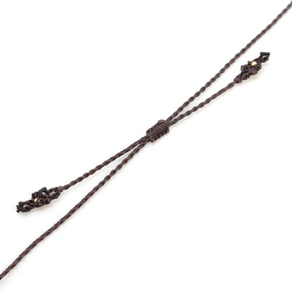 Handmade Rope Braided Macrame Crystal Stone Pendant Necklace For Women Natural Labradorite Weave Adjustable Necklace Jewellery