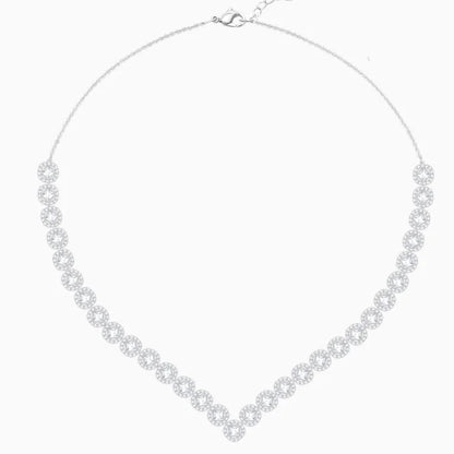 Love pearl necklace, women's light luxury versatile earrings, high-end feeling bracelet jewelry set