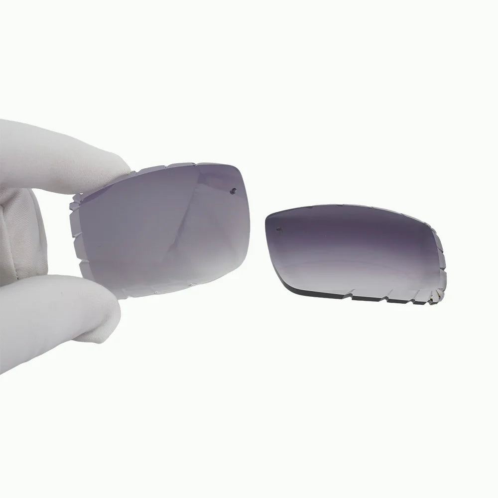 Horn Sunglasses Rimless metal ultra light titanium polarized UV400 lenses retro horn temples unisex For beach driving daily use