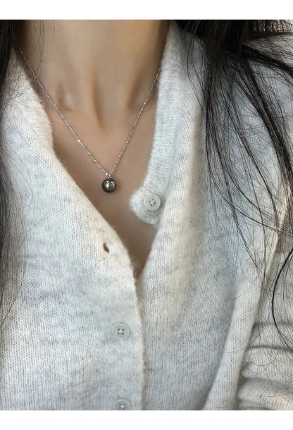 Pearl Necklace for Women 2025 New Style Simple Temperament Collarbone Chain Niche High-end Feeling